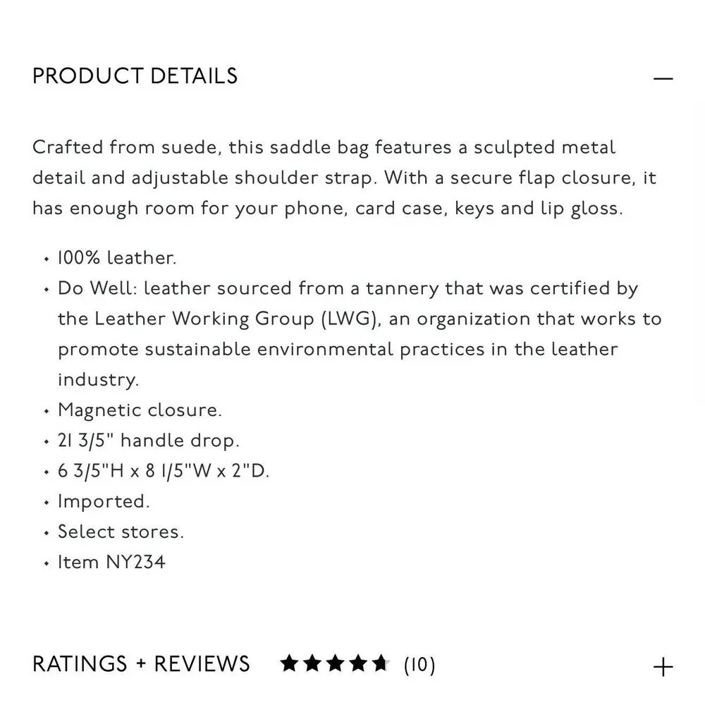 NWT Madewell Dakota Sddle Crossbody Bag - Picture 4 of 9